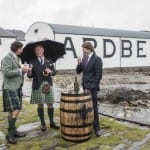 Ardbeg Distillery welcomes Prince Charles to Islay