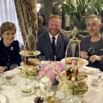 Nicola Sturgeon sips Perthshire-made cup of tea on US visit