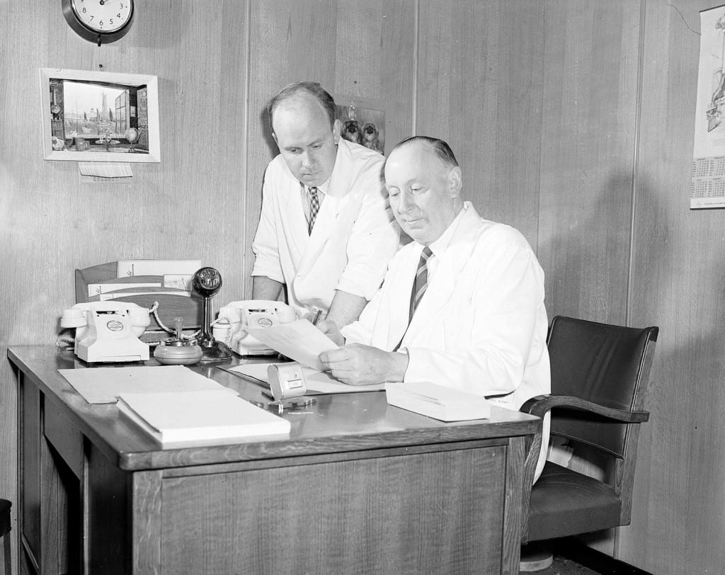 Thomas Tunnock with his son Archie. Picture: TSPL