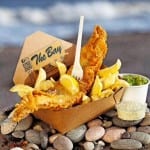 The Bay Fish & Chips docks at Newhaven