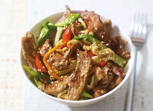 Graeme Pallister’s Scotch Lamb stir fry