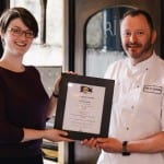 Edinburgh's Cafe St Honoré receives Organic Served Here award