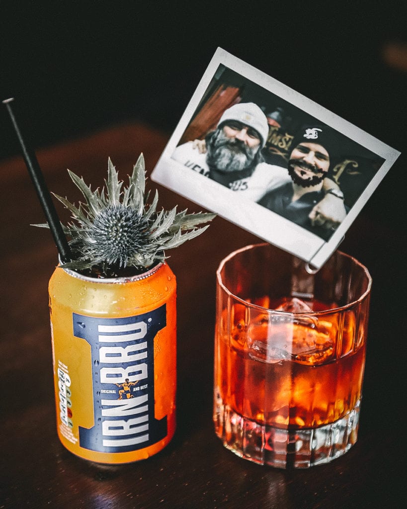 Glasgow bar Irn-Bru cocktails