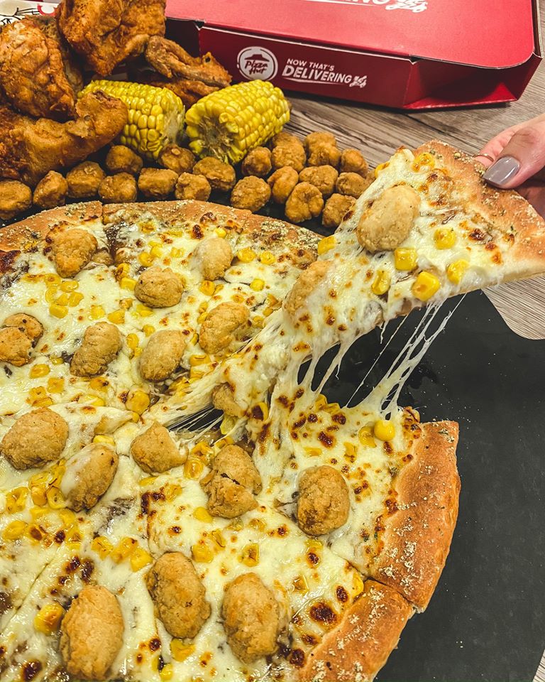 KFC Popcorn Chicken Pizza