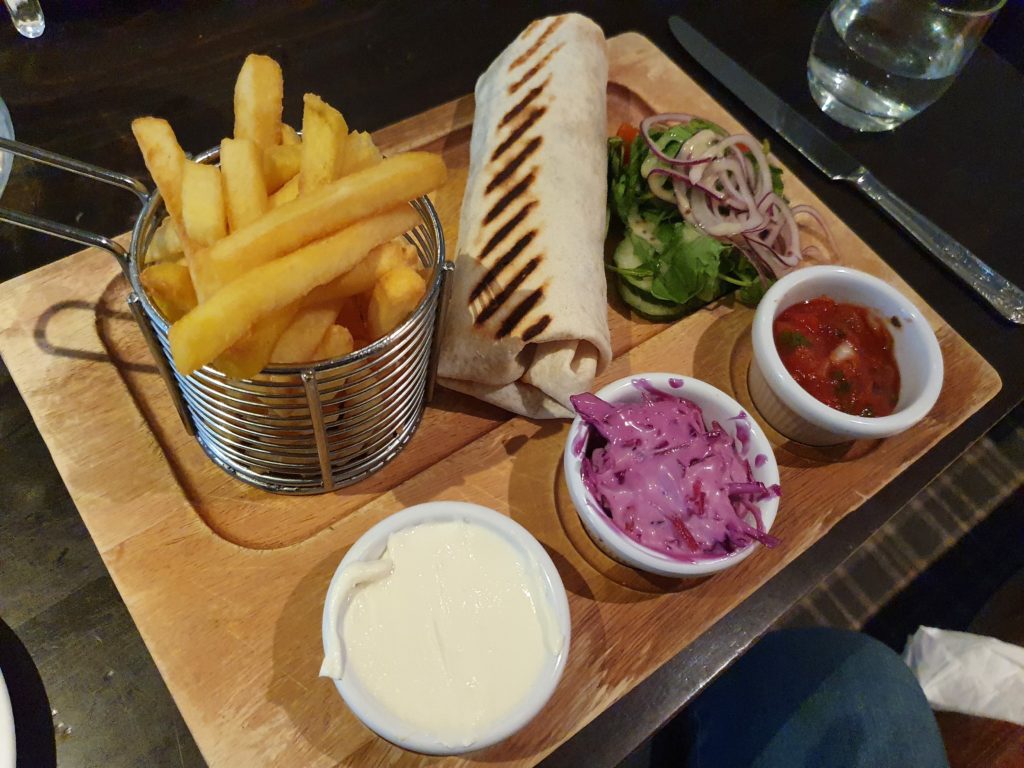 Blue Dug Bar at Barony Castle Hotel Eddleston Restaurant review