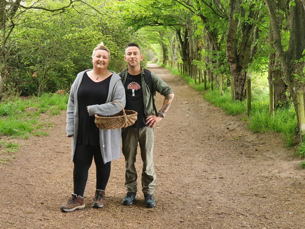 The Wee Folk of the Woods Foraging