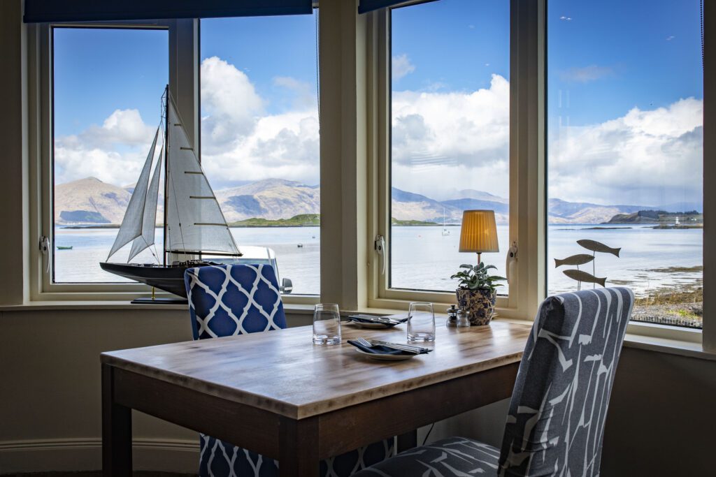 waterside dining Scotland